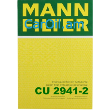 MANN-FILTER CU 2941-2